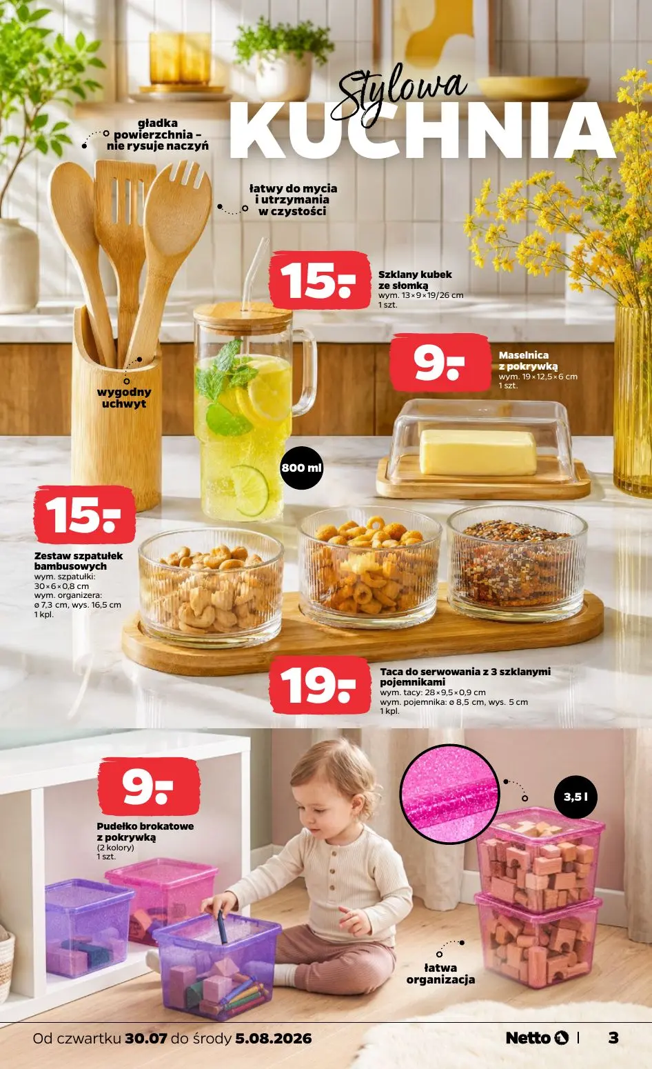 gazetka promocyjna NETTO Temat tygodnia: Kuchnia - Strona 3