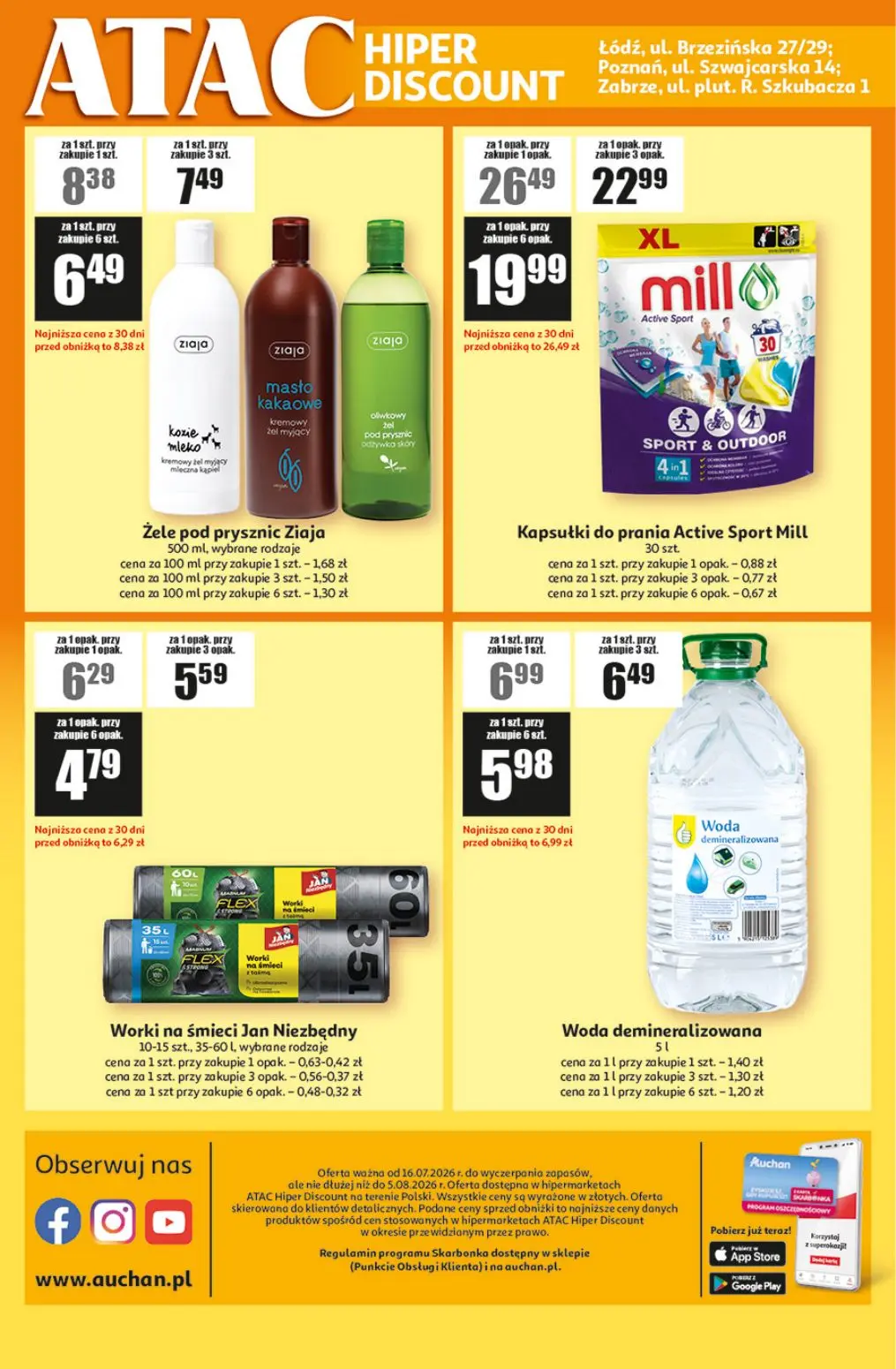 gazetka promocyjna Auchan ATAC Hiper Discount - Strona 4