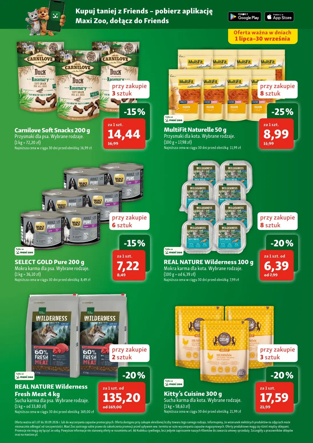 gazetka promocyjna Maxi Zoo Dla Twojego pupila - Strona 7