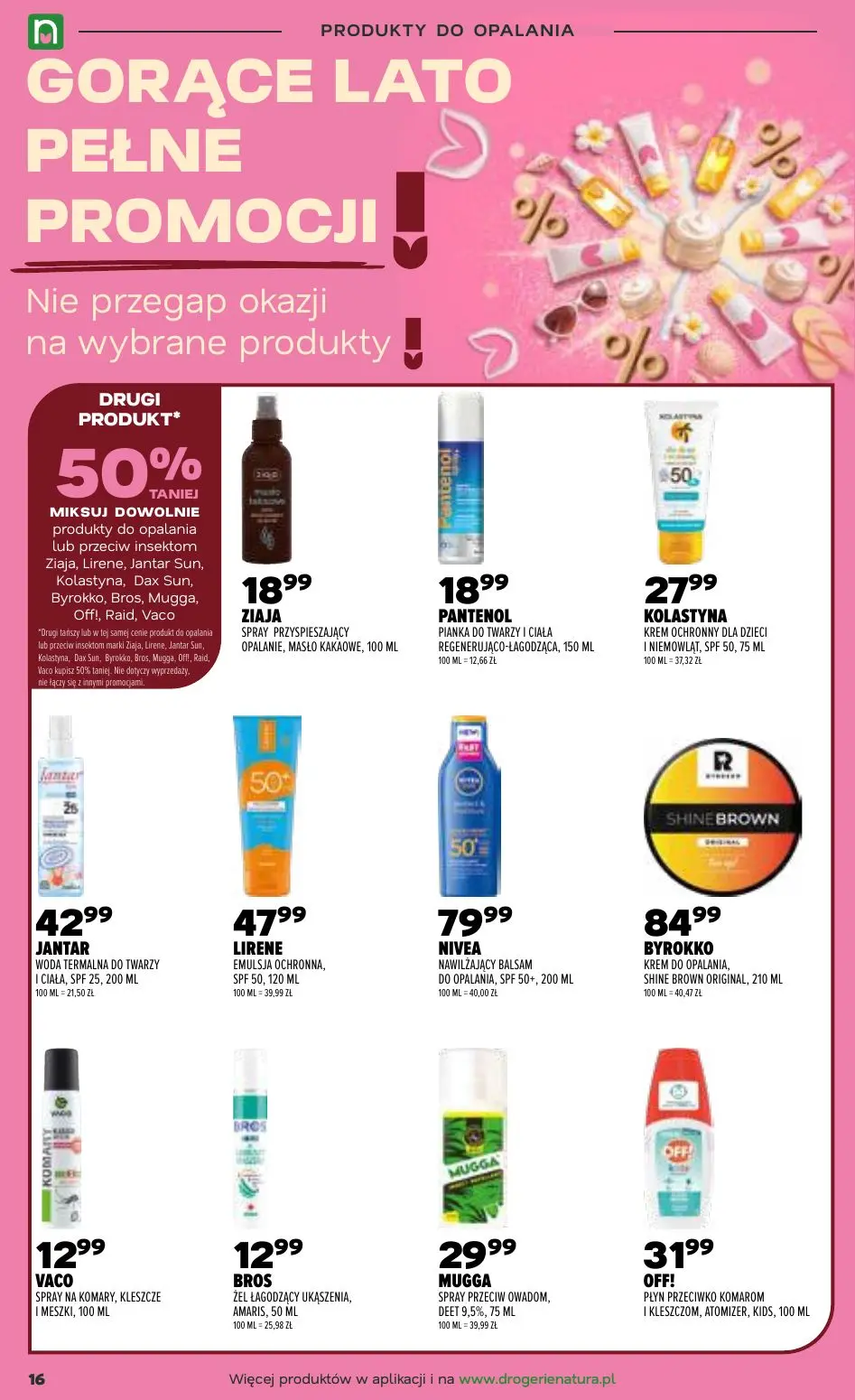 gazetka promocyjna Natura Trwa gorąca wyprzedaż! - Strona 16