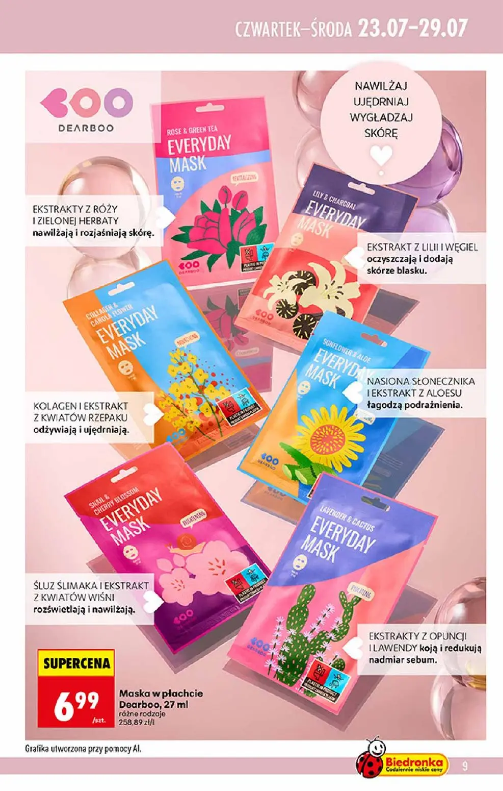 gazetka promocyjna Biedronka K-Beauty w Biedronce - Strona 9