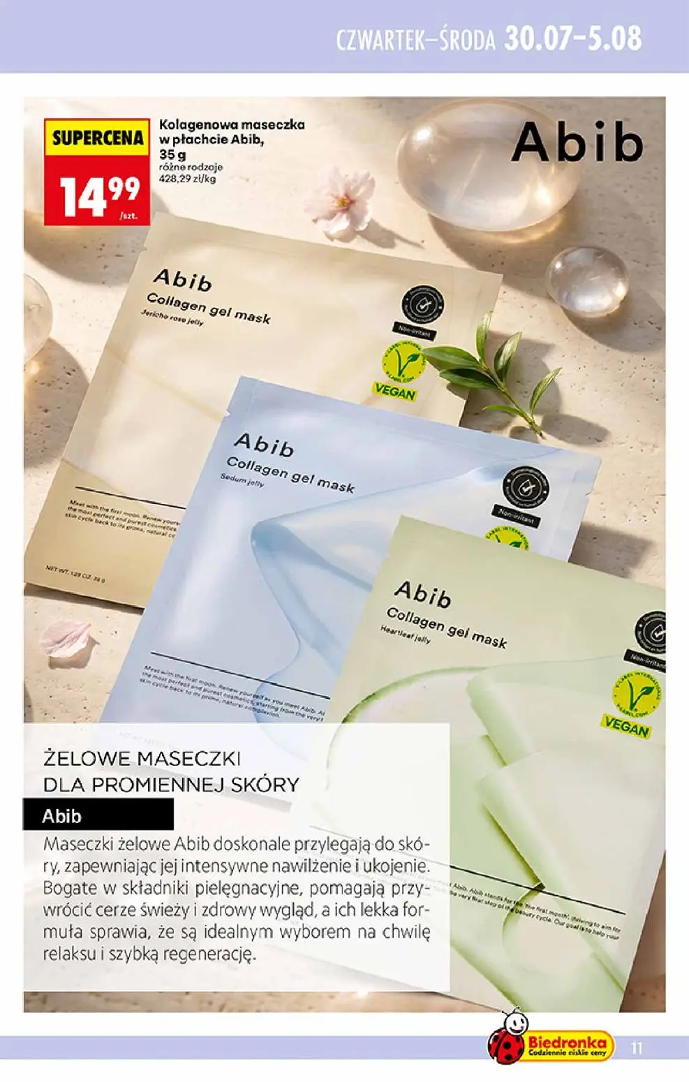 gazetka promocyjna Biedronka K-Beauty w Biedronce - Strona 11