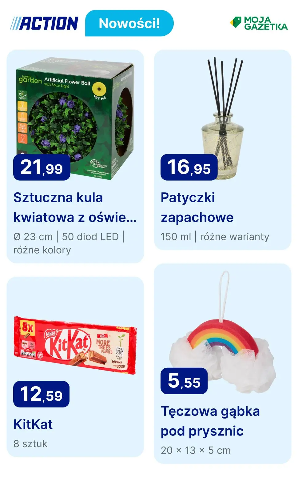 gazetka promocyjna Action Nowości i okazje - Strona 8
