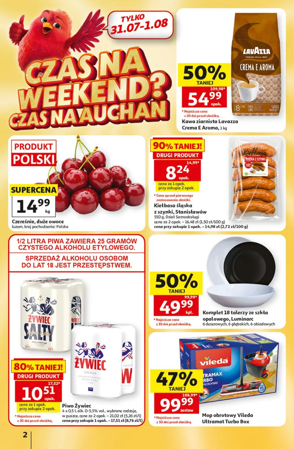 gazetka promocyjna Auchan Oszczędni zawsze wypatrzą okazje - Strona 2