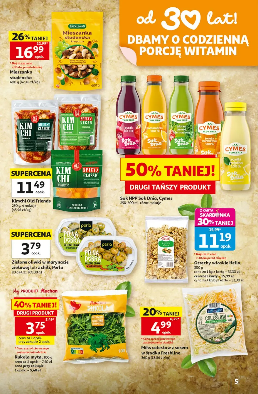 gazetka promocyjna Auchan Oszczędni zawsze wypatrzą okazje - Strona 5