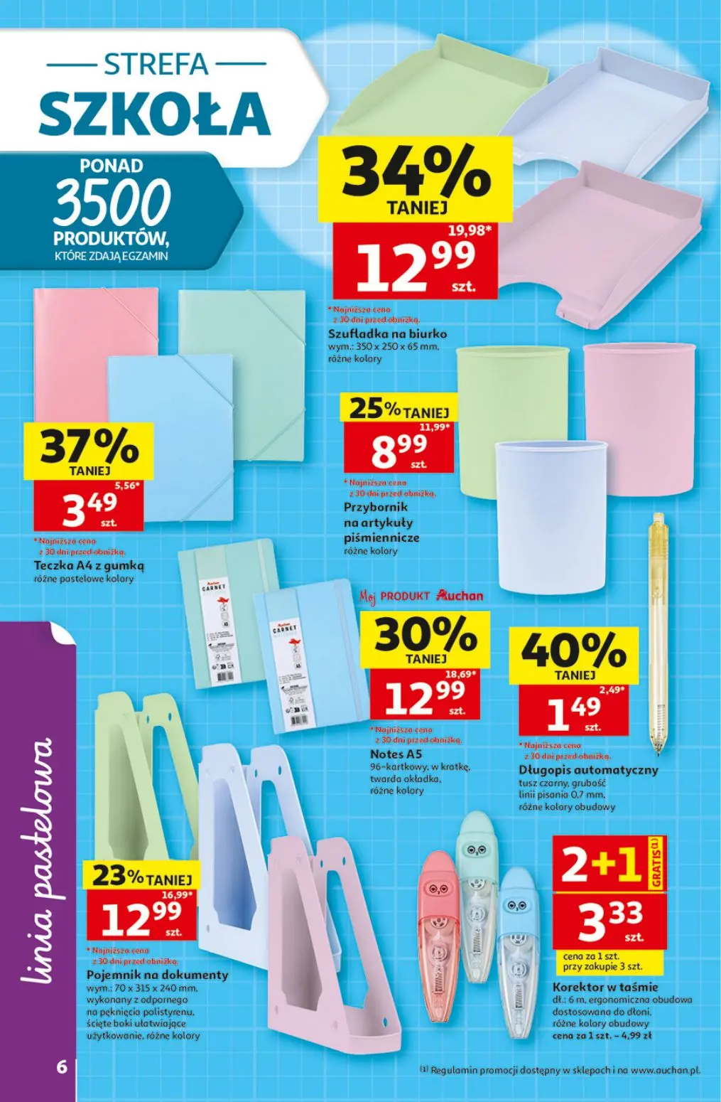gazetka promocyjna Auchan Oszczędni zawsze wypatrzą okazje - Strona 6