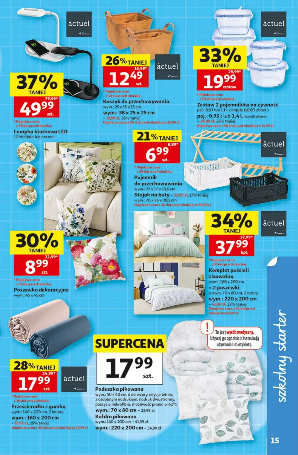 gazetka promocyjna Auchan Oszczędni zawsze wypatrzą okazje - Strona 15