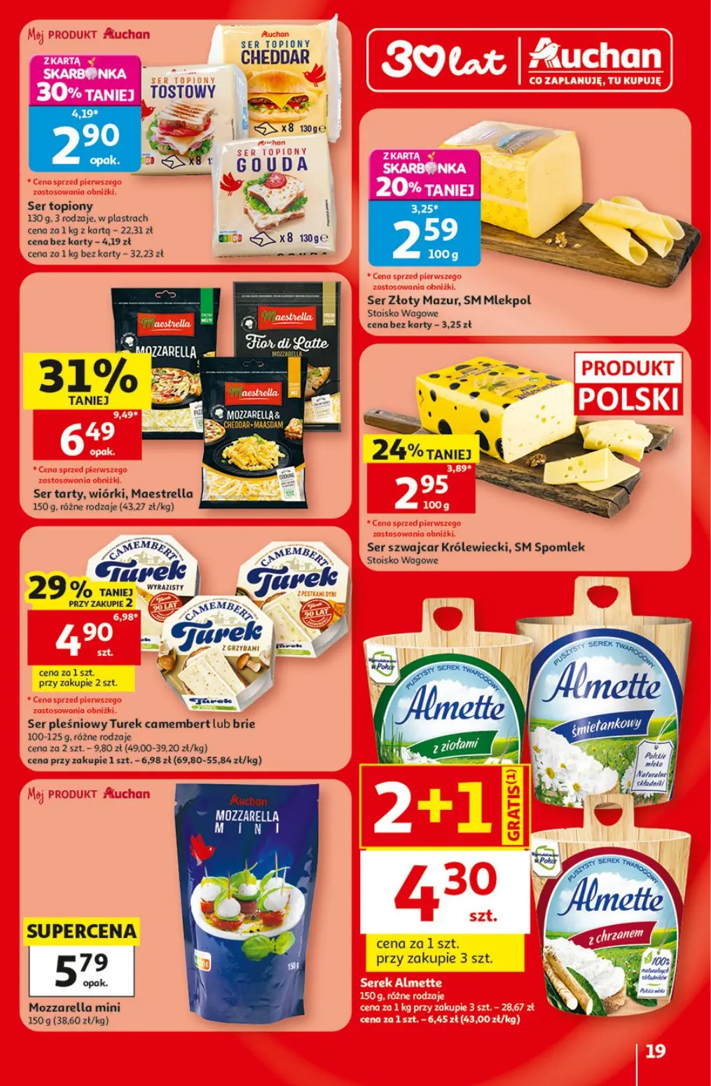gazetka promocyjna Auchan Oszczędni zawsze wypatrzą okazje - Strona 19