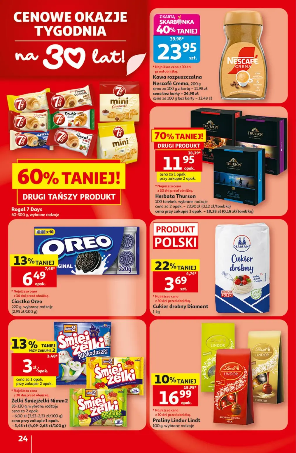 gazetka promocyjna Auchan Oszczędni zawsze wypatrzą okazje - Strona 24