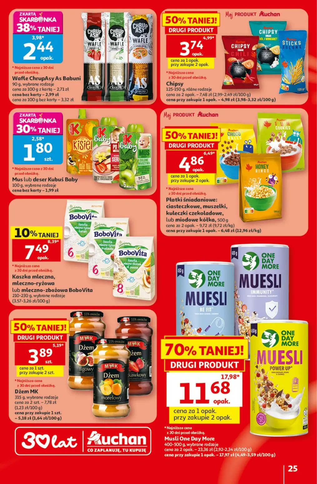 gazetka promocyjna Auchan Oszczędni zawsze wypatrzą okazje - Strona 25