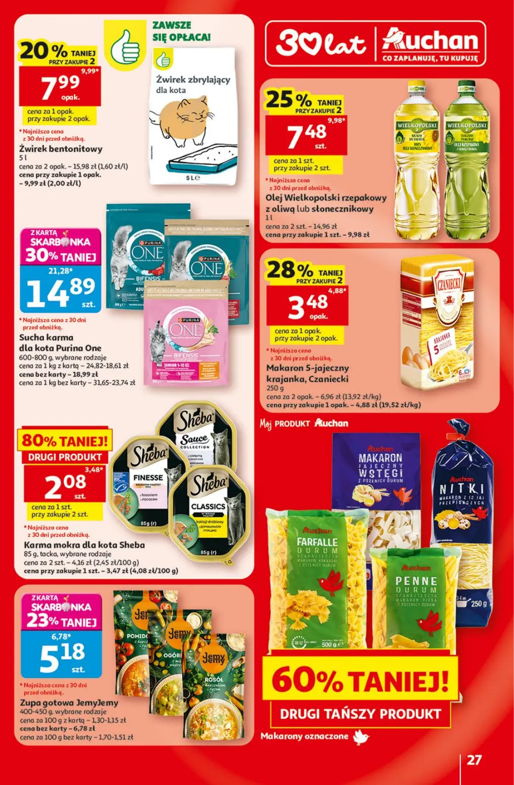 gazetka promocyjna Auchan Oszczędni zawsze wypatrzą okazje - Strona 27