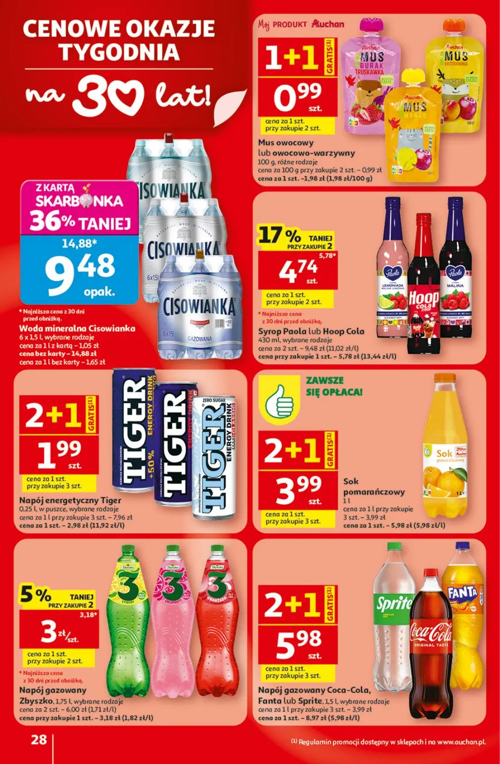 gazetka promocyjna Auchan Oszczędni zawsze wypatrzą okazje - Strona 28