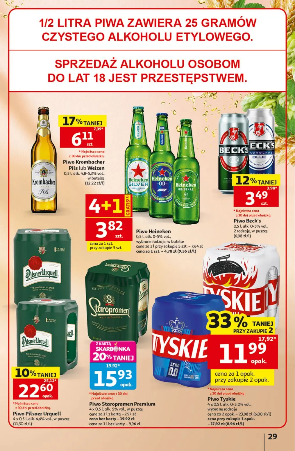 gazetka promocyjna Auchan Oszczędni zawsze wypatrzą okazje - Strona 29