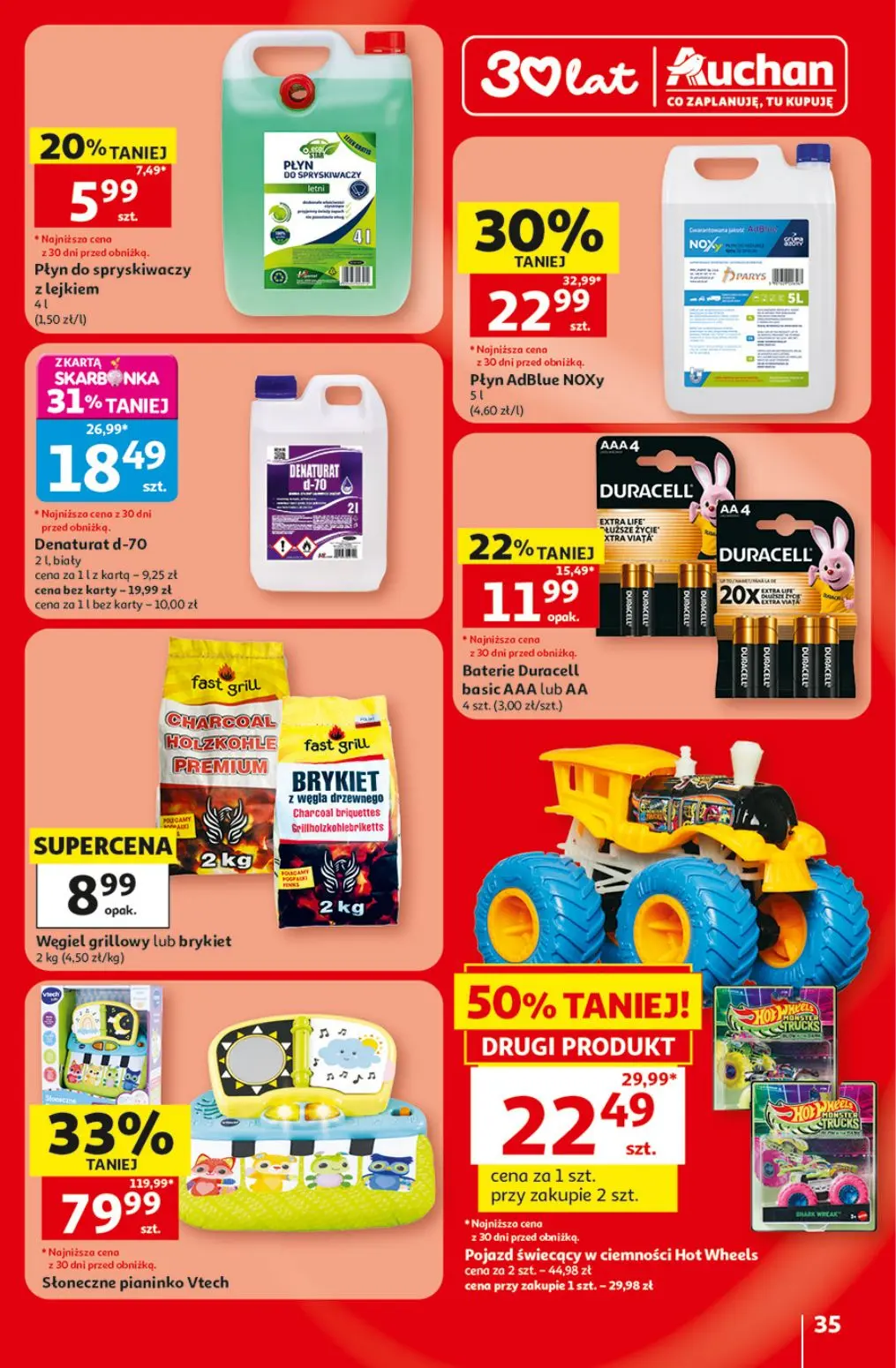 gazetka promocyjna Auchan Oszczędni zawsze wypatrzą okazje - Strona 35