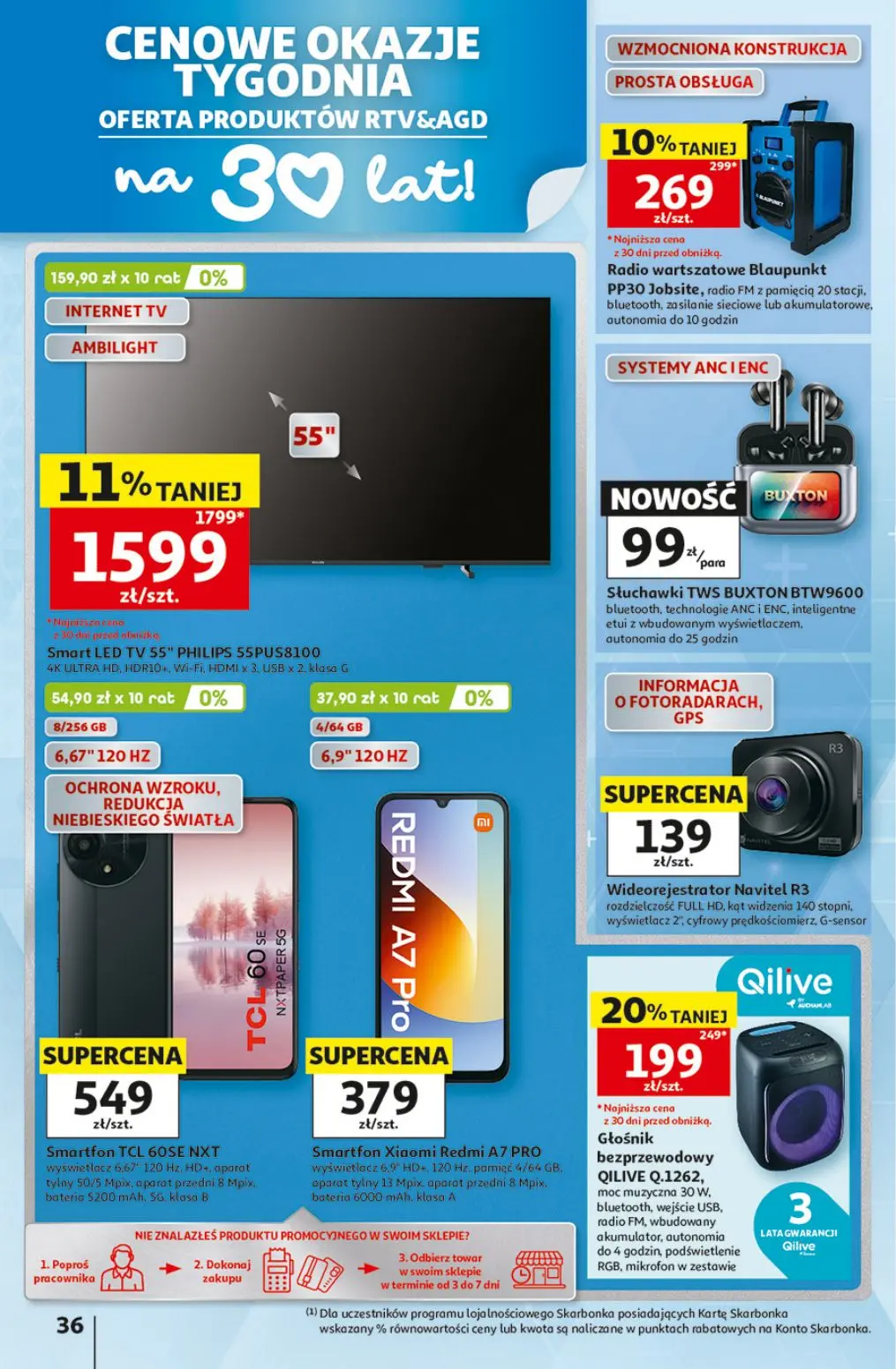 gazetka promocyjna Auchan Oszczędni zawsze wypatrzą okazje - Strona 36