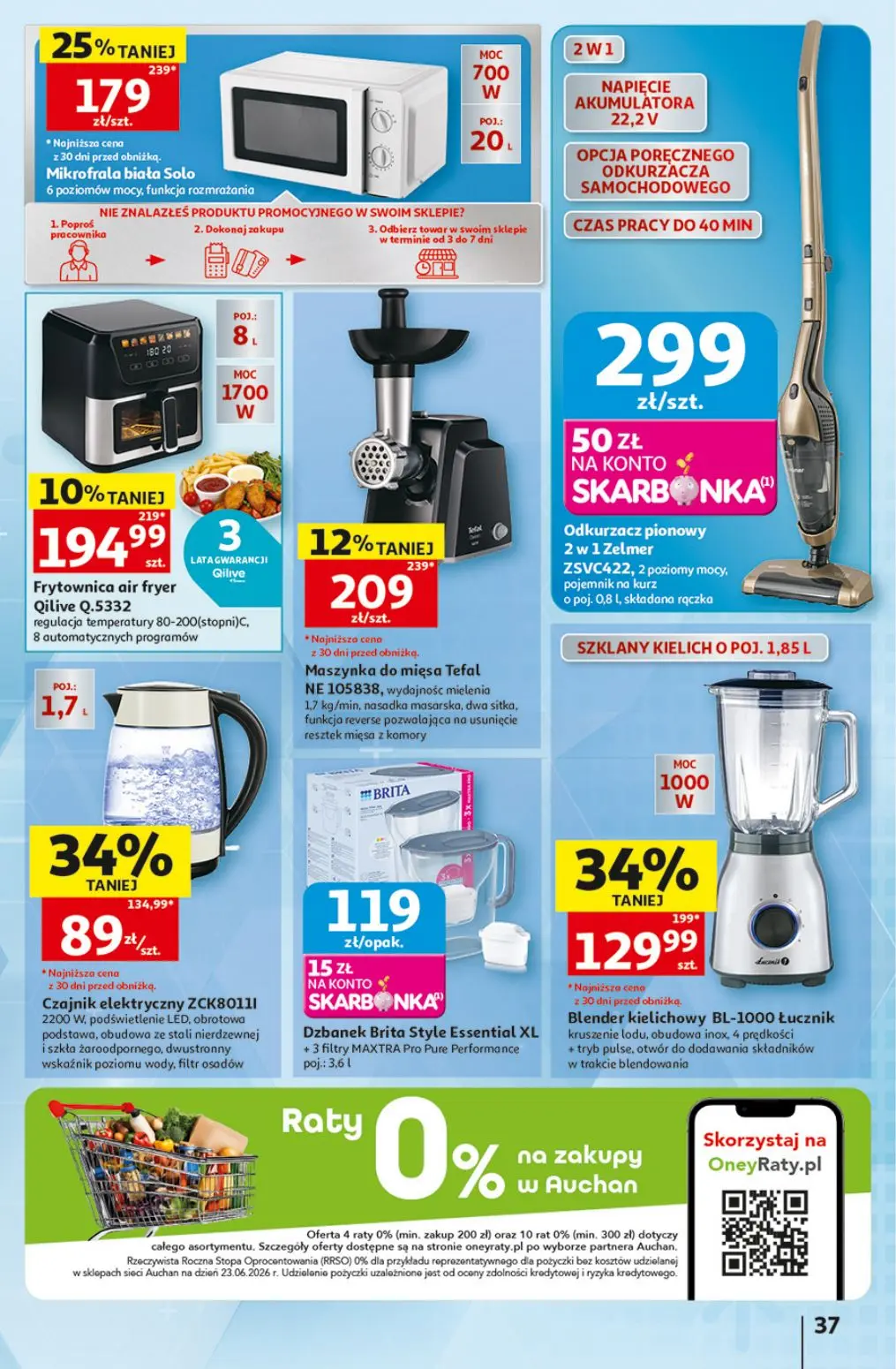 gazetka promocyjna Auchan Oszczędni zawsze wypatrzą okazje - Strona 37