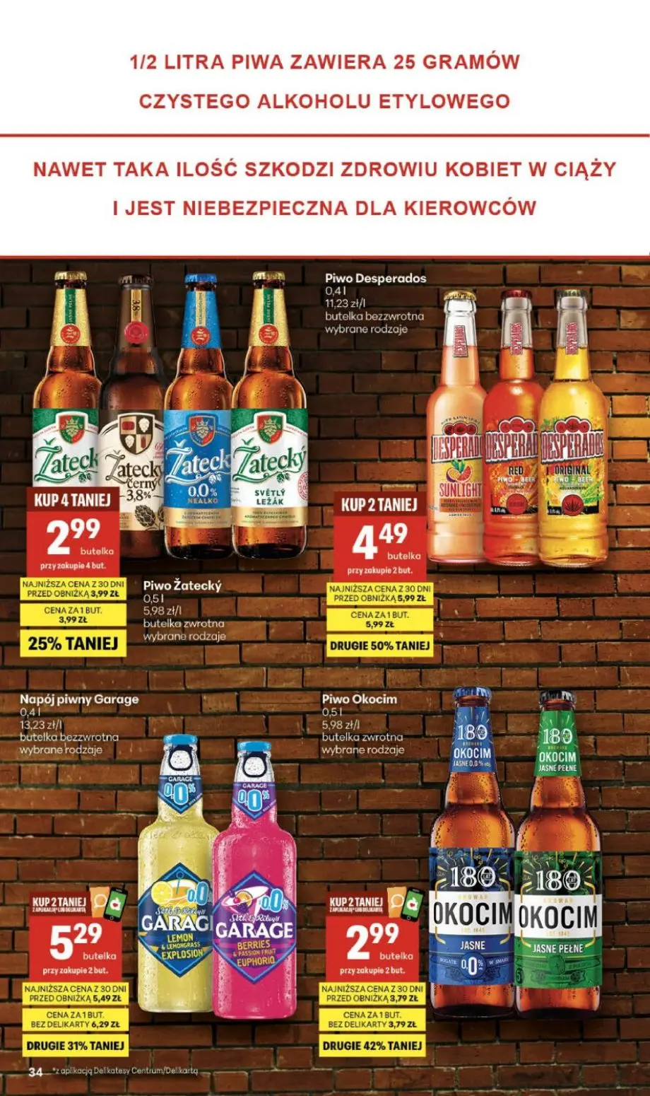gazetka promocyjna Delikatesy Centrum Od czwartku - Strona 34