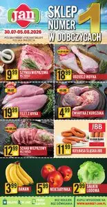 Gazetka promocyjna Jan, ważna od 2026-07-30 do 2026-08-05.