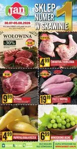 Gazetka promocyjna Jan, ważna od 2026-07-30 do 2026-08-05.
