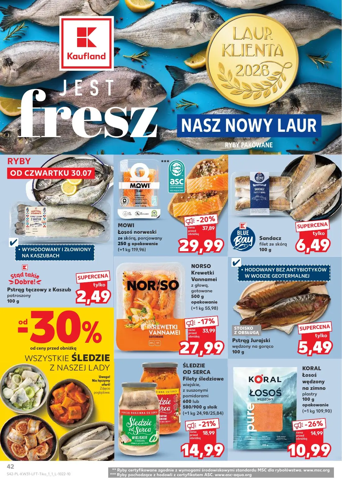 gazetka promocyjna Kaufland Jest fresz - Strona 42
