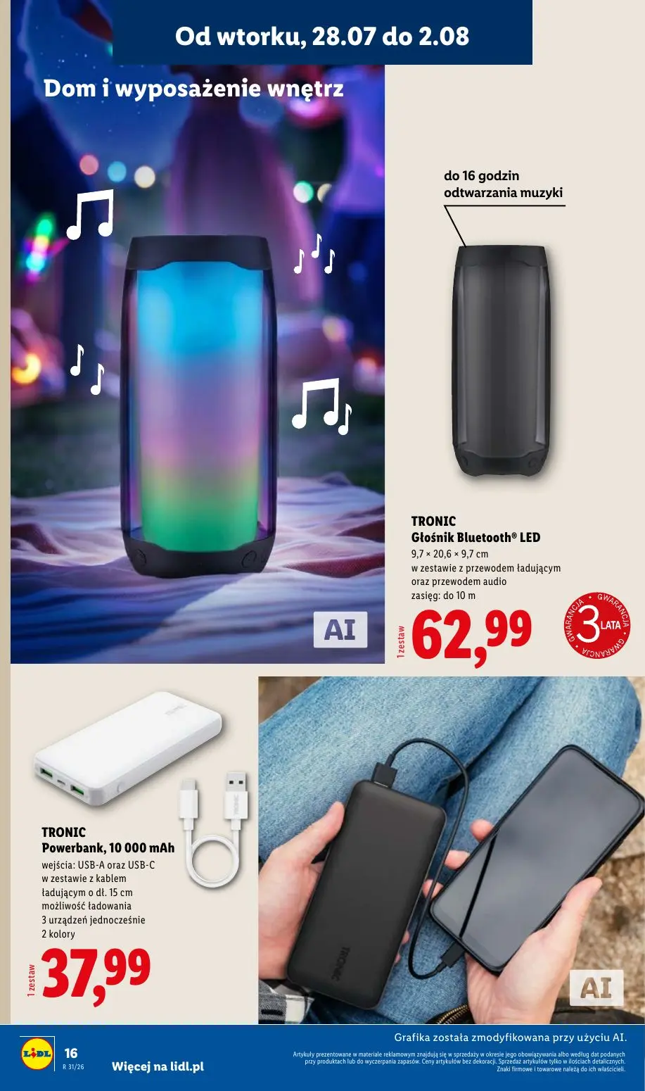 gazetka promocyjna LIDL Od czwartku - Strona 16
