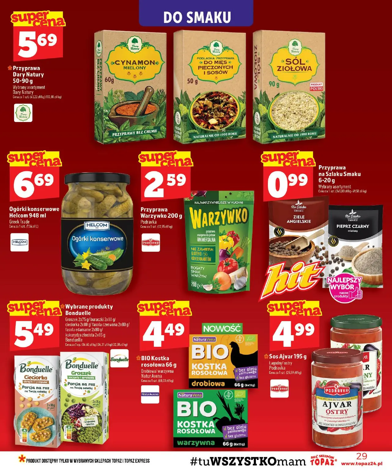 gazetka promocyjna Topaz  - Strona 29