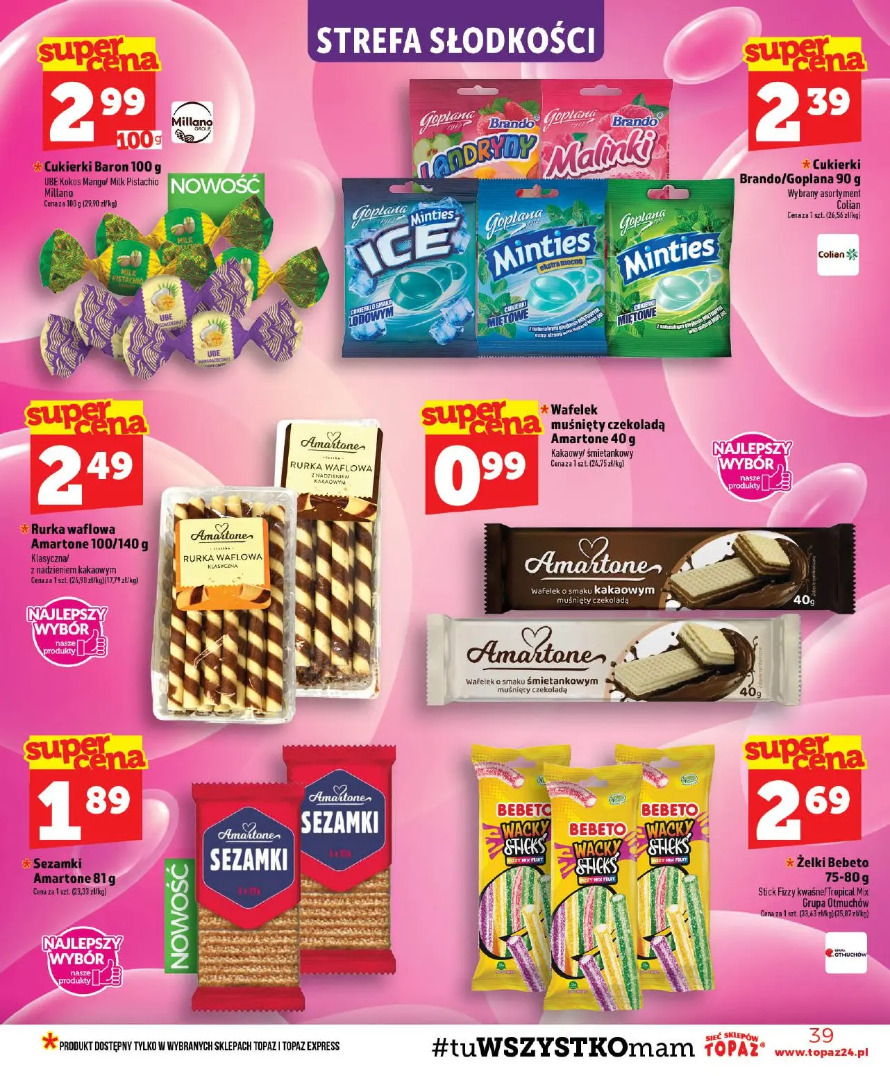 gazetka promocyjna Topaz  - Strona 39