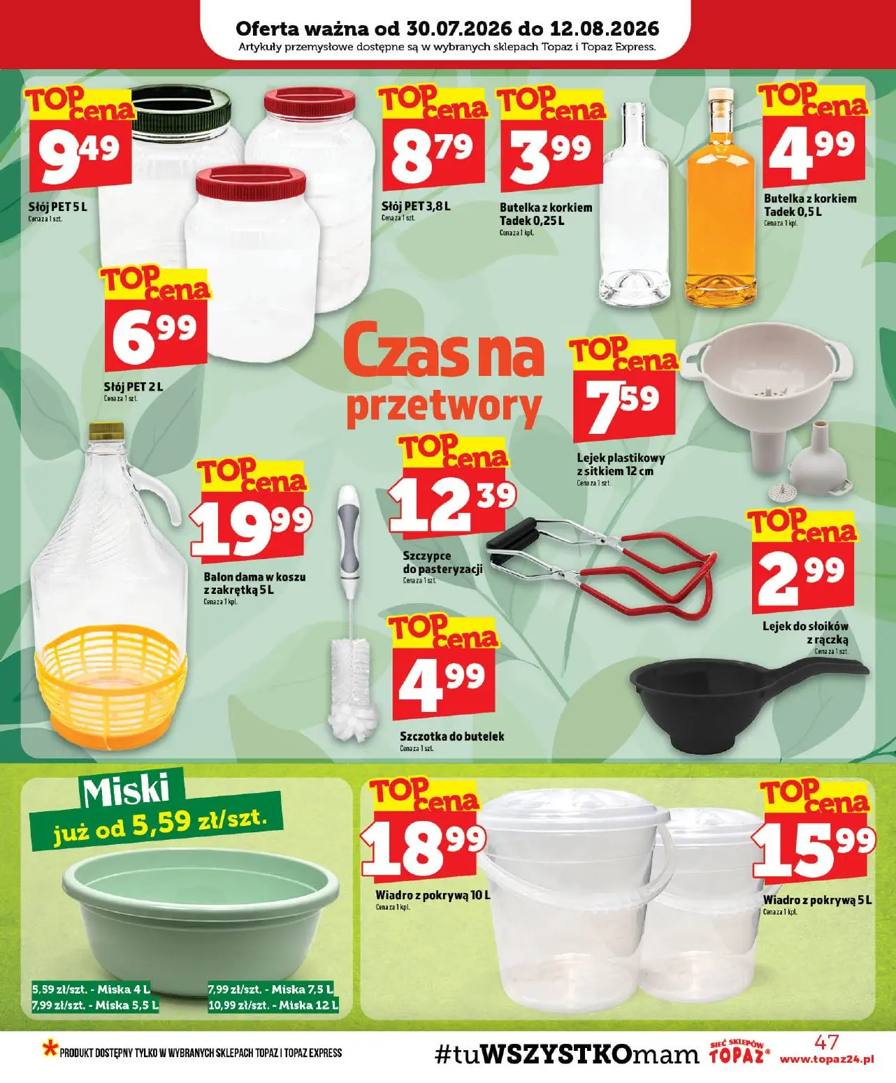 gazetka promocyjna Topaz  - Strona 47