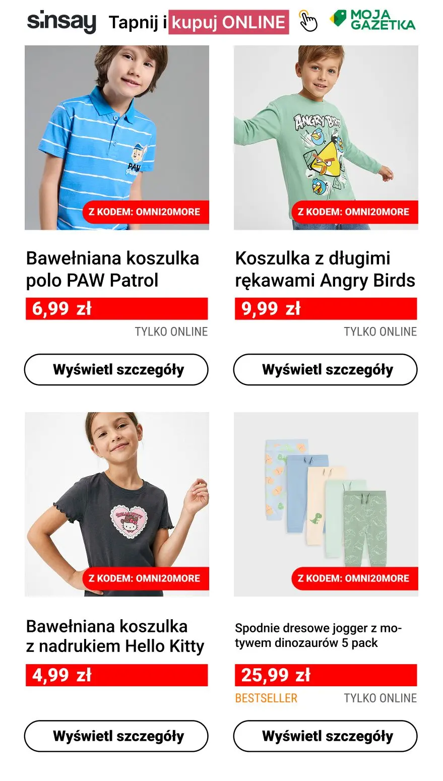 gazetka promocyjna Sinsay 🟡 DODATKOWE -20% na CAŁĄ przecenioną ofertę 🤩 - Strona 9