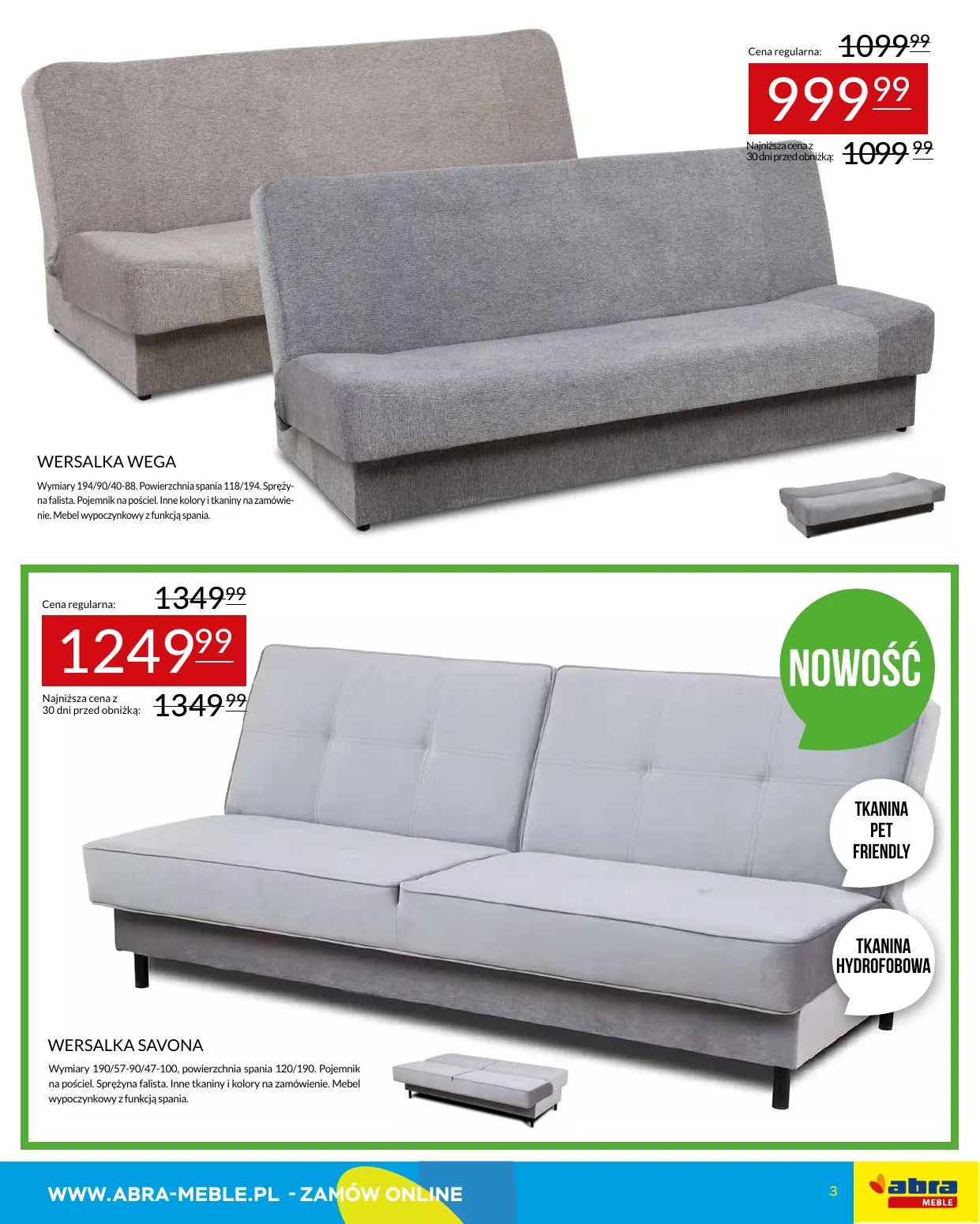 gazetka promocyjna abra meble  - Strona 3