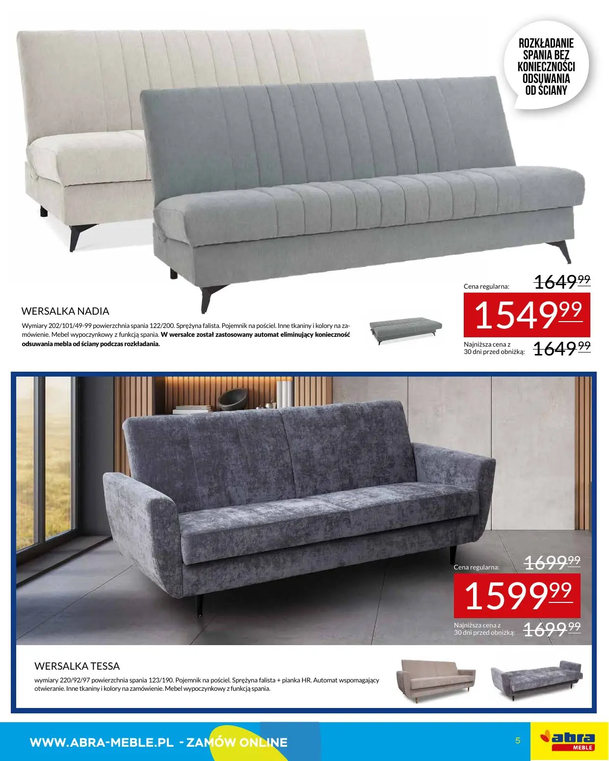 gazetka promocyjna abra meble  - Strona 5