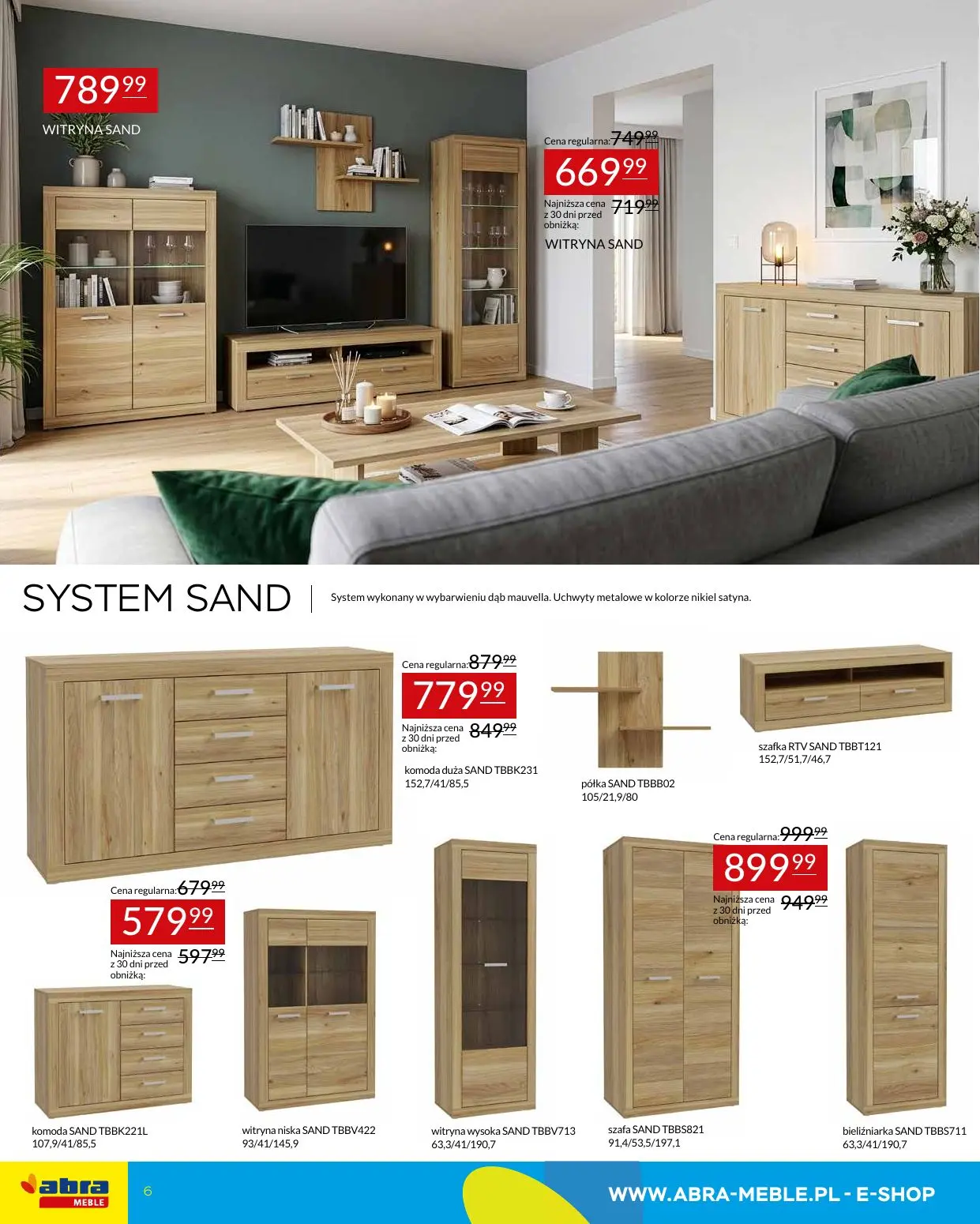gazetka promocyjna abra meble  - Strona 6