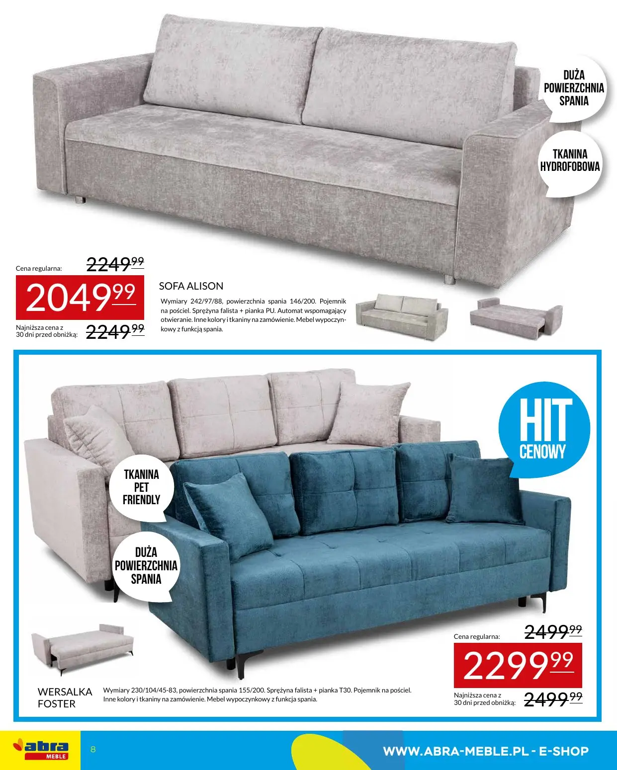 gazetka promocyjna abra meble  - Strona 8