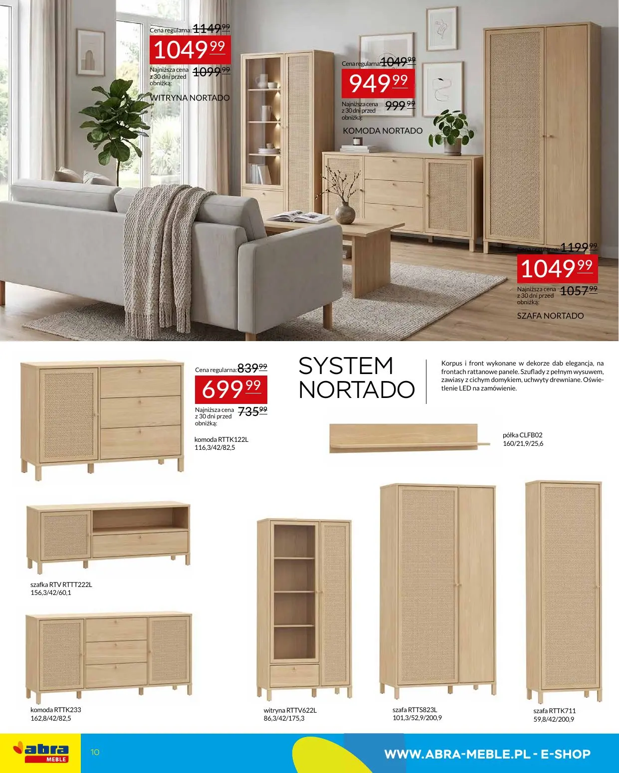 gazetka promocyjna abra meble  - Strona 10