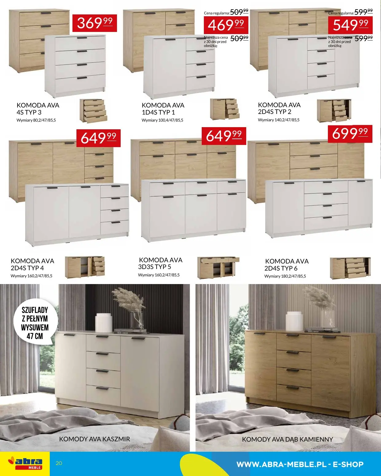gazetka promocyjna abra meble  - Strona 20