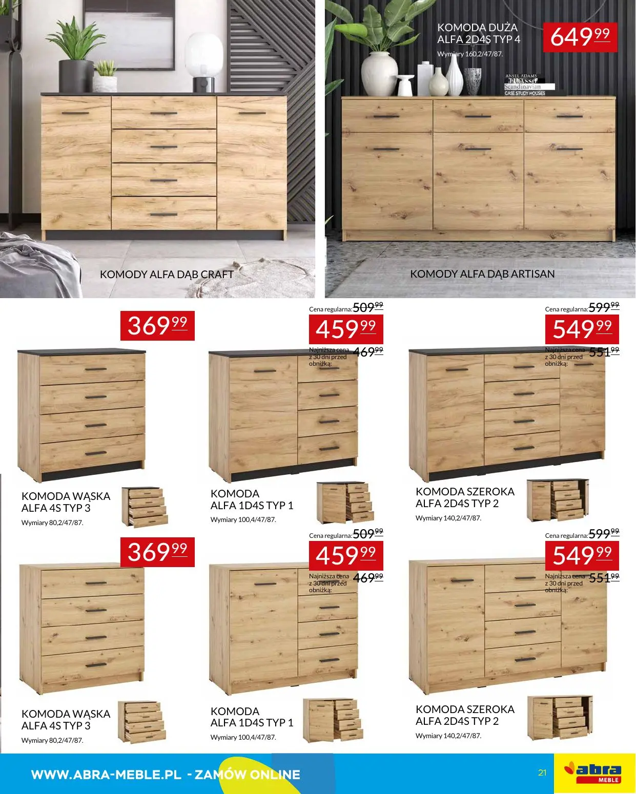 gazetka promocyjna abra meble  - Strona 21