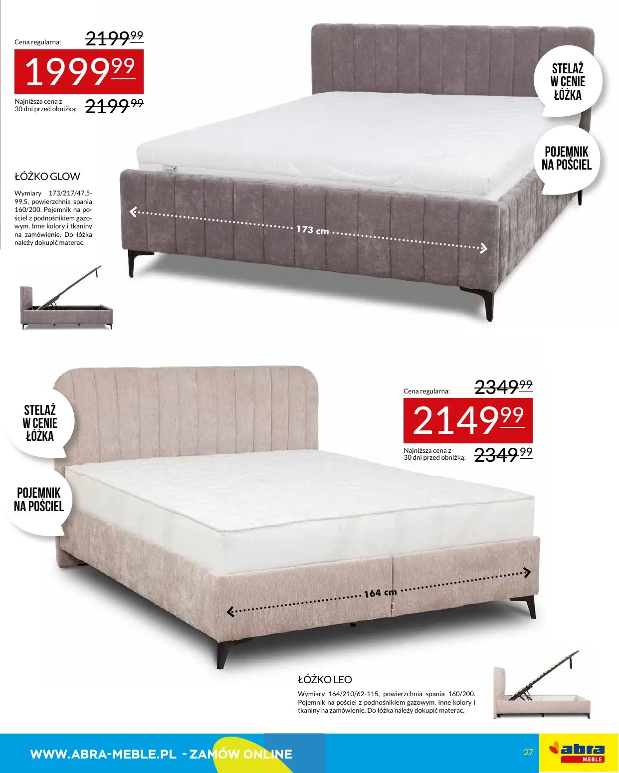 gazetka promocyjna abra meble  - Strona 27