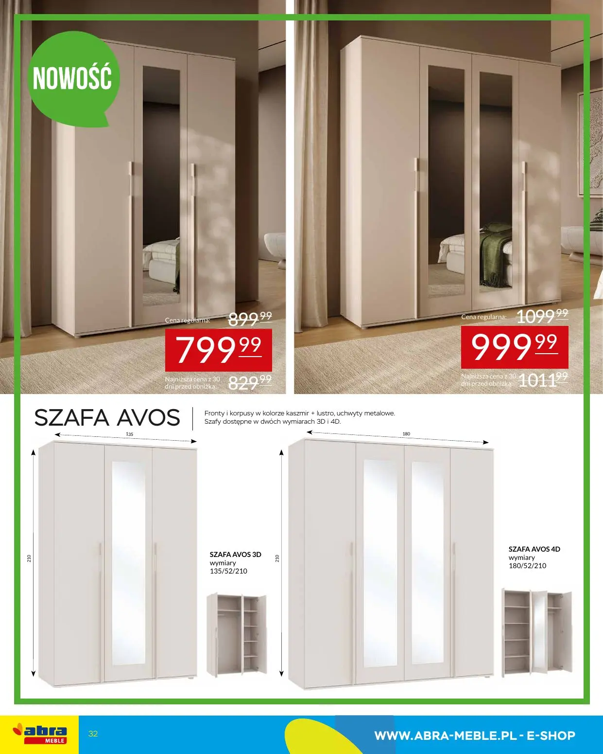 gazetka promocyjna abra meble  - Strona 32