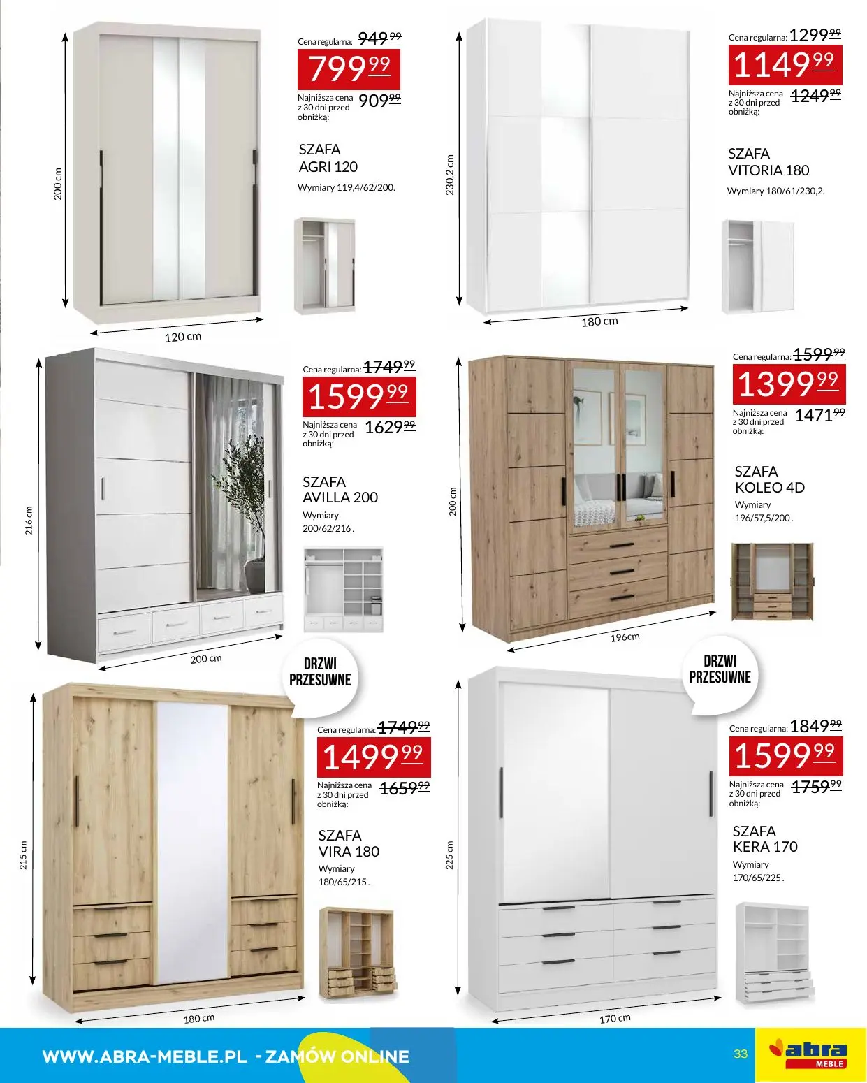 gazetka promocyjna abra meble  - Strona 33