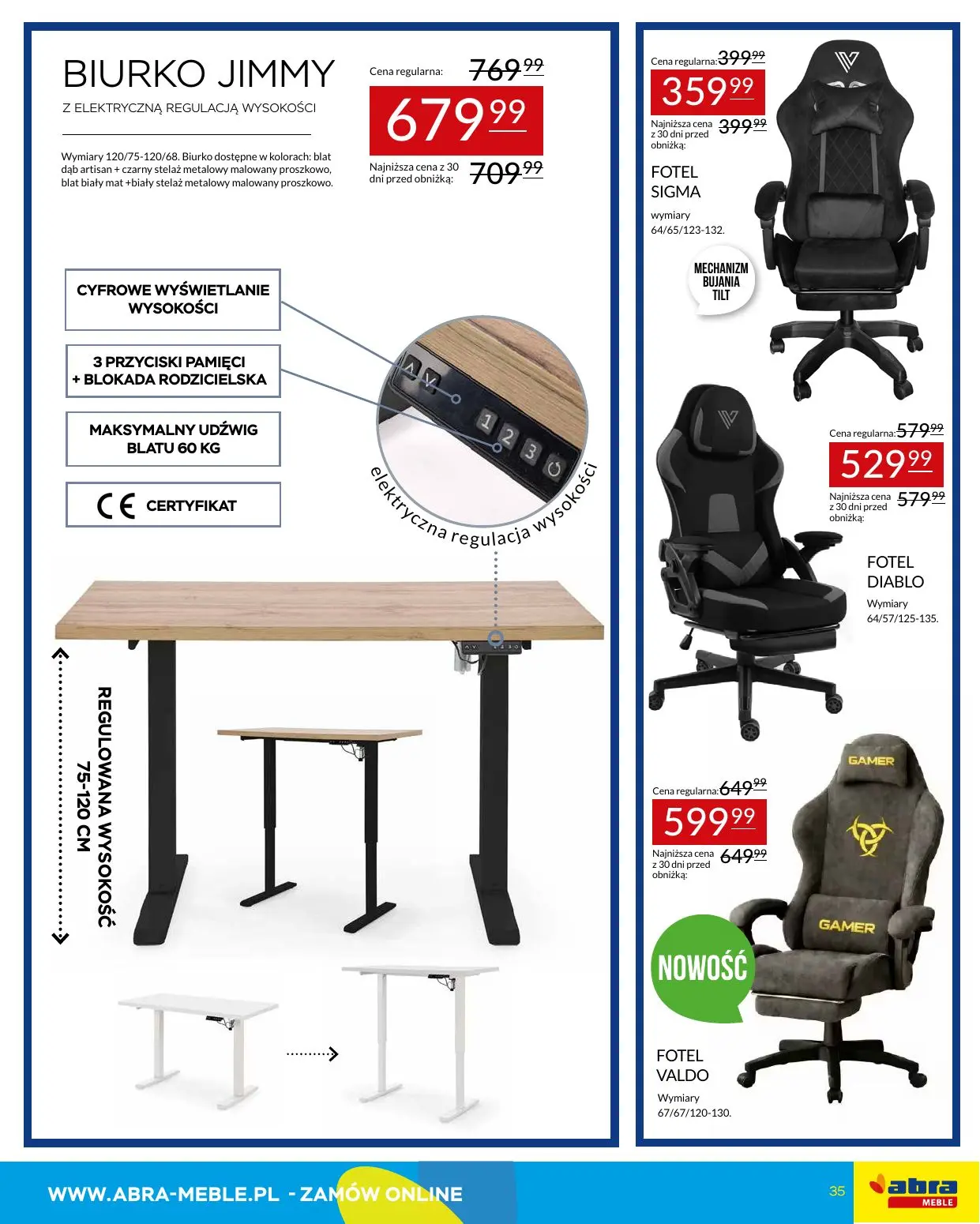 gazetka promocyjna abra meble  - Strona 35