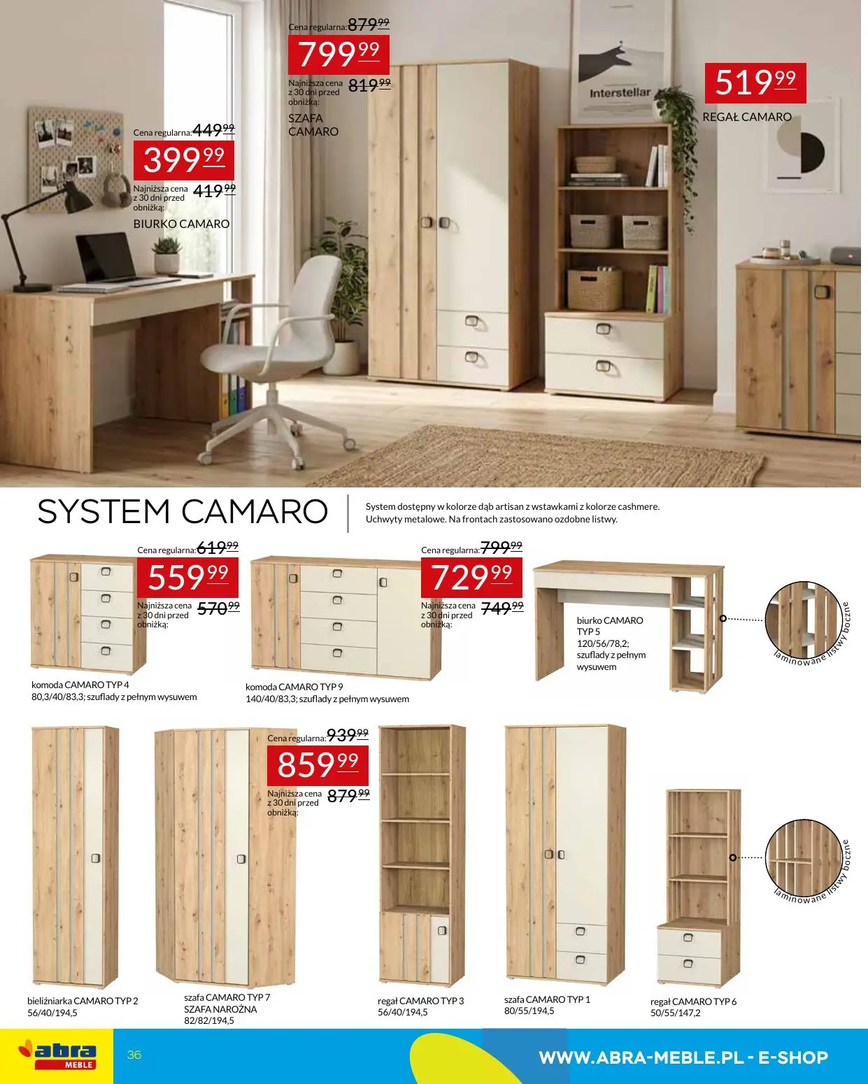 gazetka promocyjna abra meble  - Strona 36
