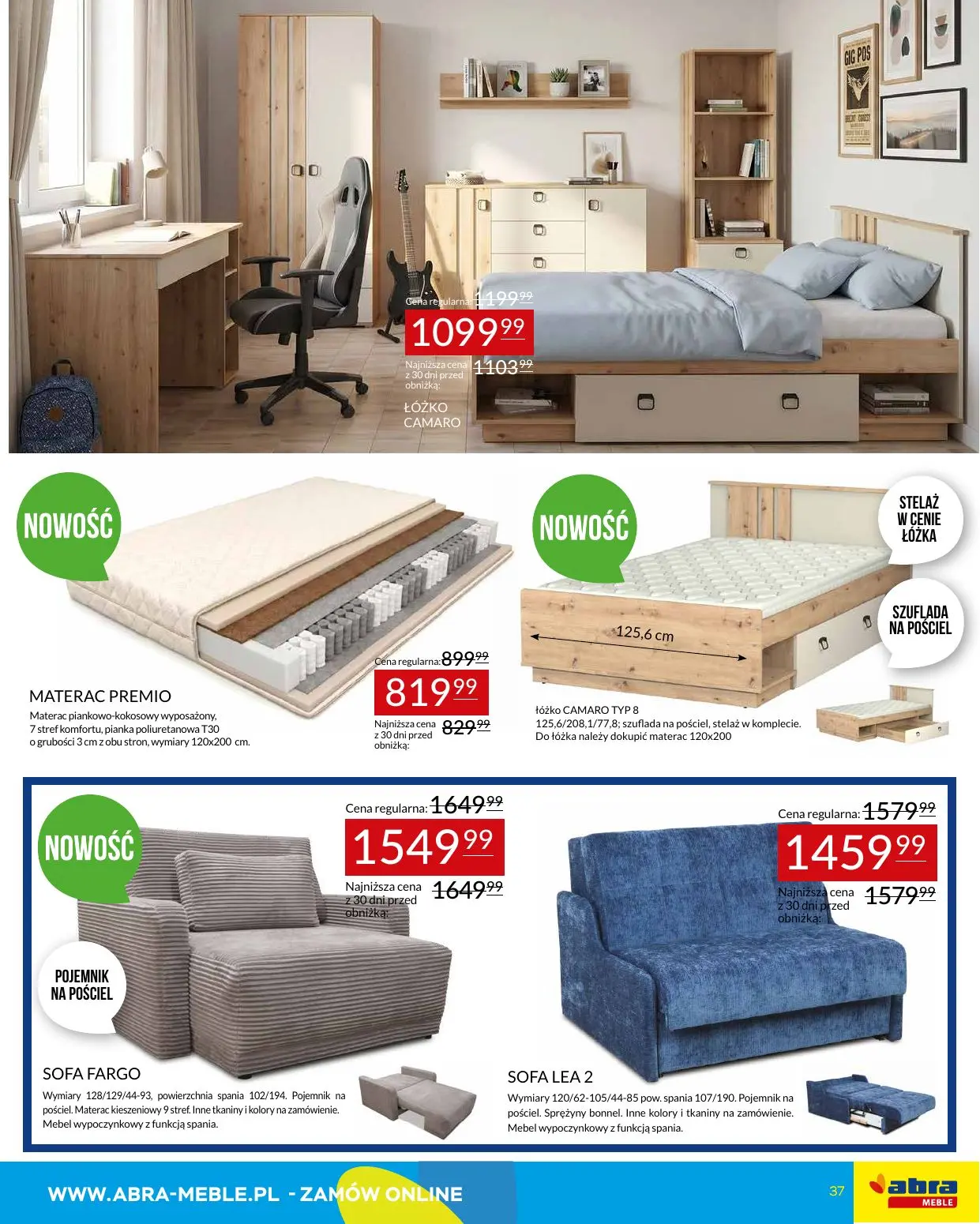 gazetka promocyjna abra meble  - Strona 37