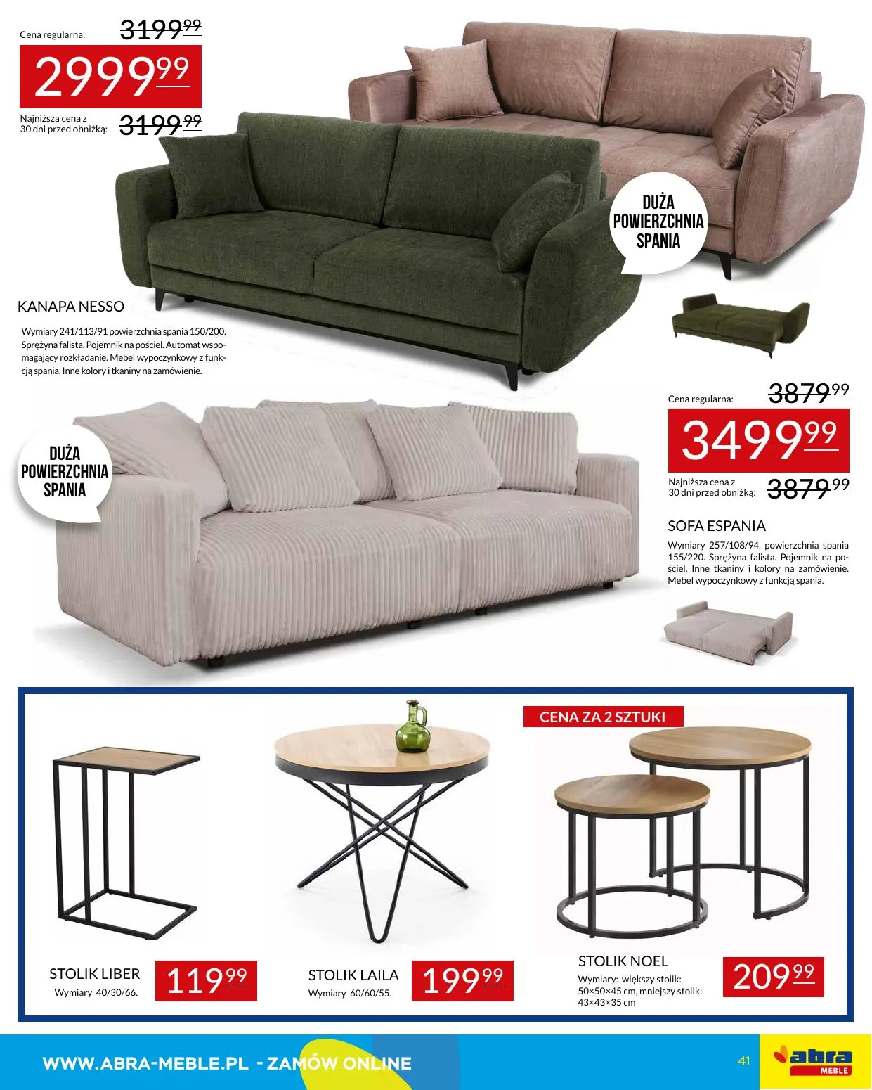 gazetka promocyjna abra meble  - Strona 41