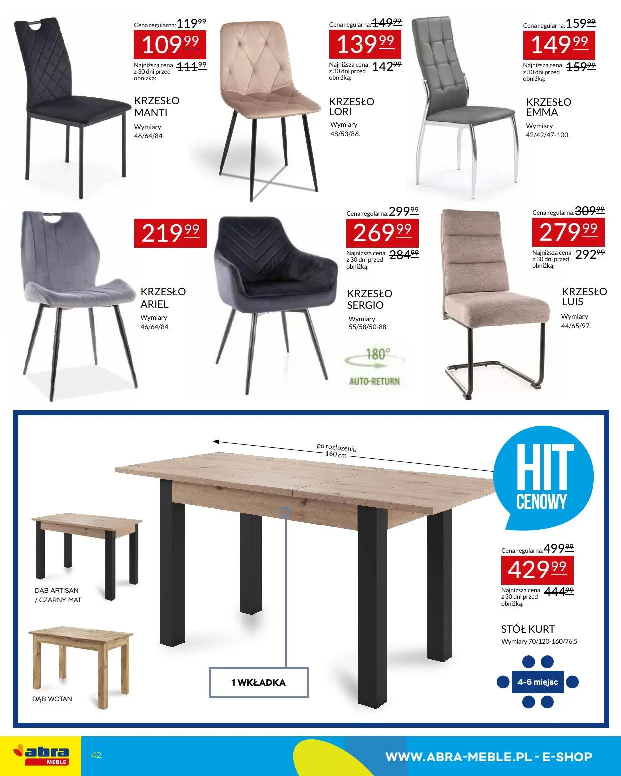 gazetka promocyjna abra meble  - Strona 42