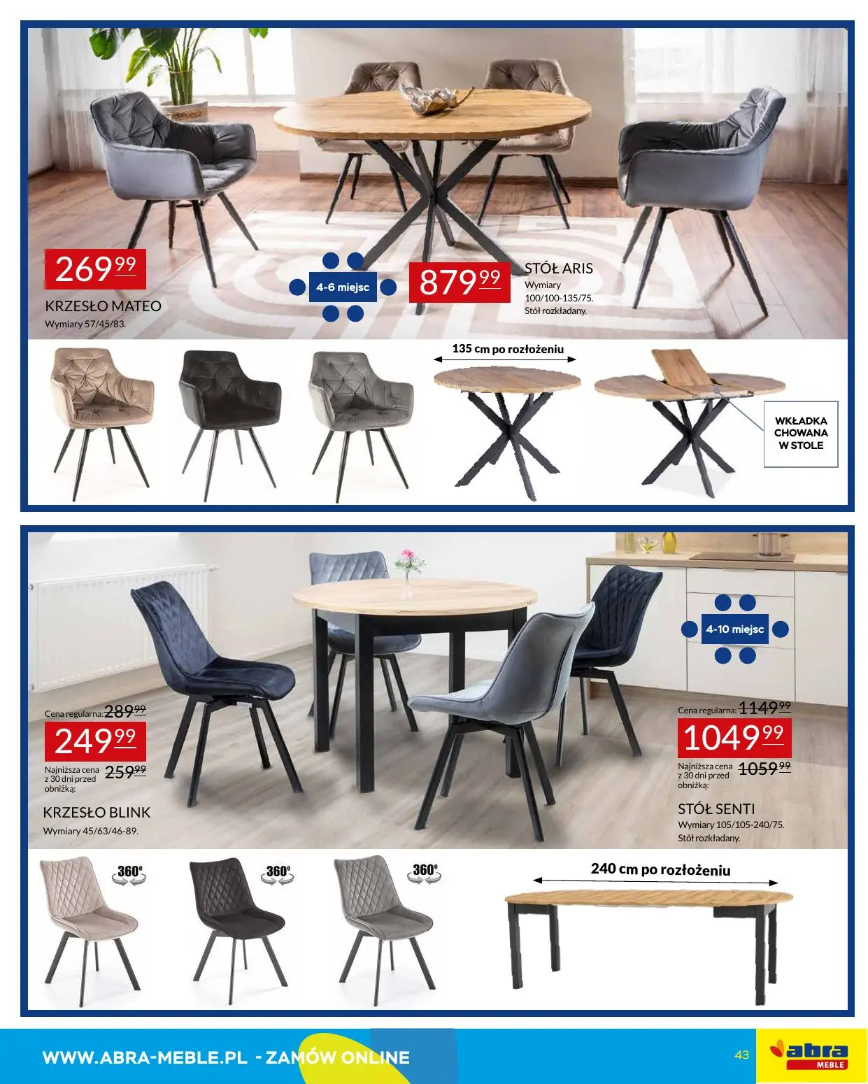 gazetka promocyjna abra meble  - Strona 43