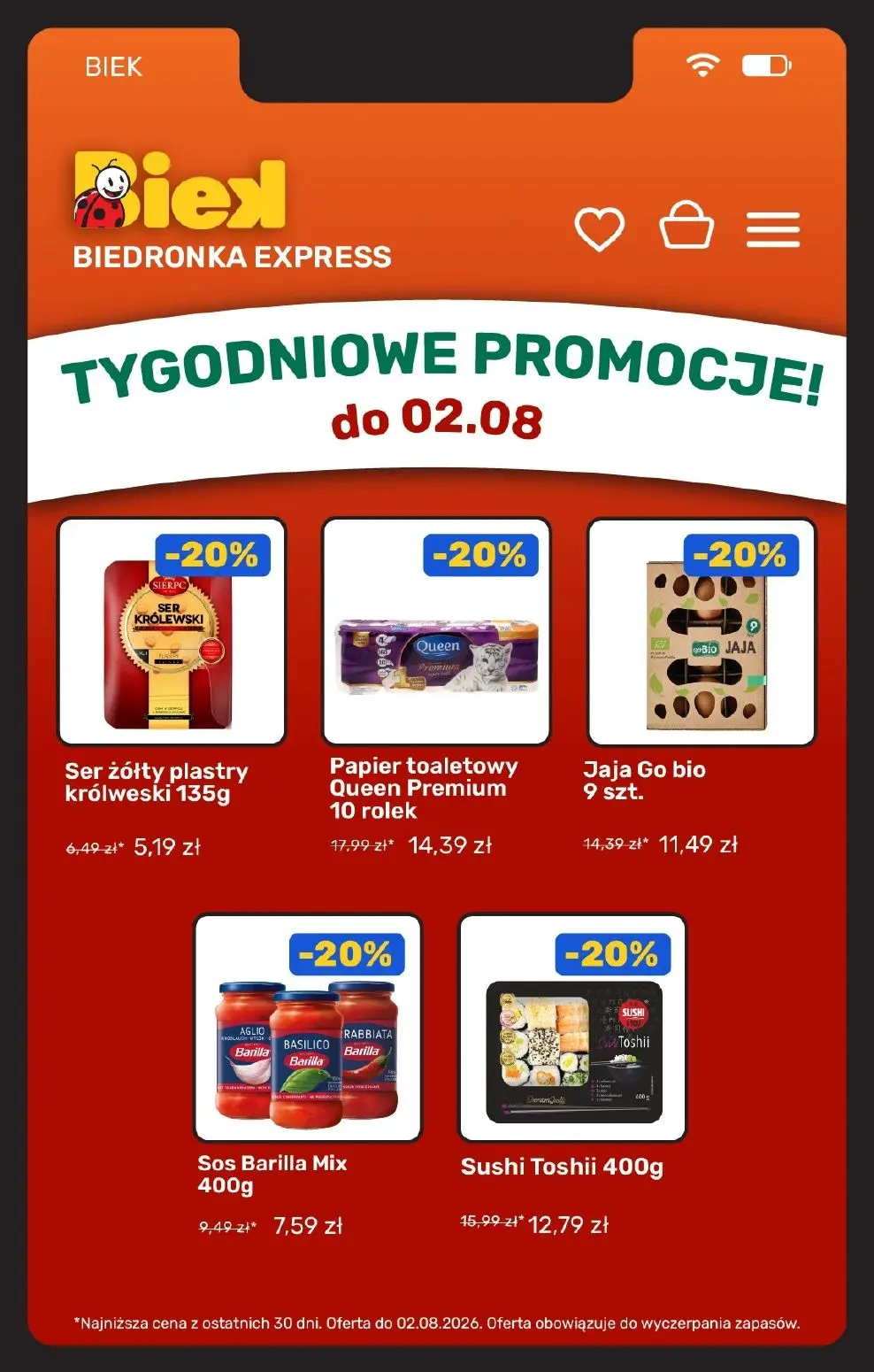 gazetka promocyjna Biedronka Biedronka Biek - Strona 6