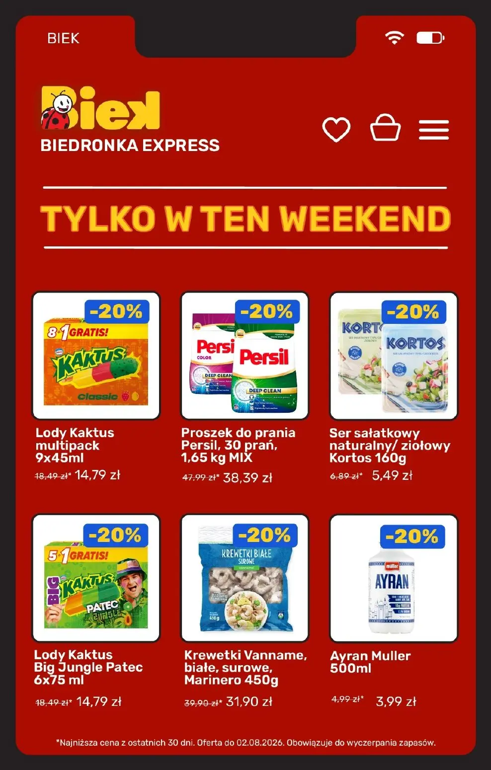 gazetka promocyjna Biedronka Biedronka Biek - Strona 7