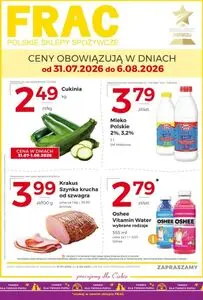 Gazetka promocyjna FRAC, ważna od 2026-07-31 do 2026-08-06.