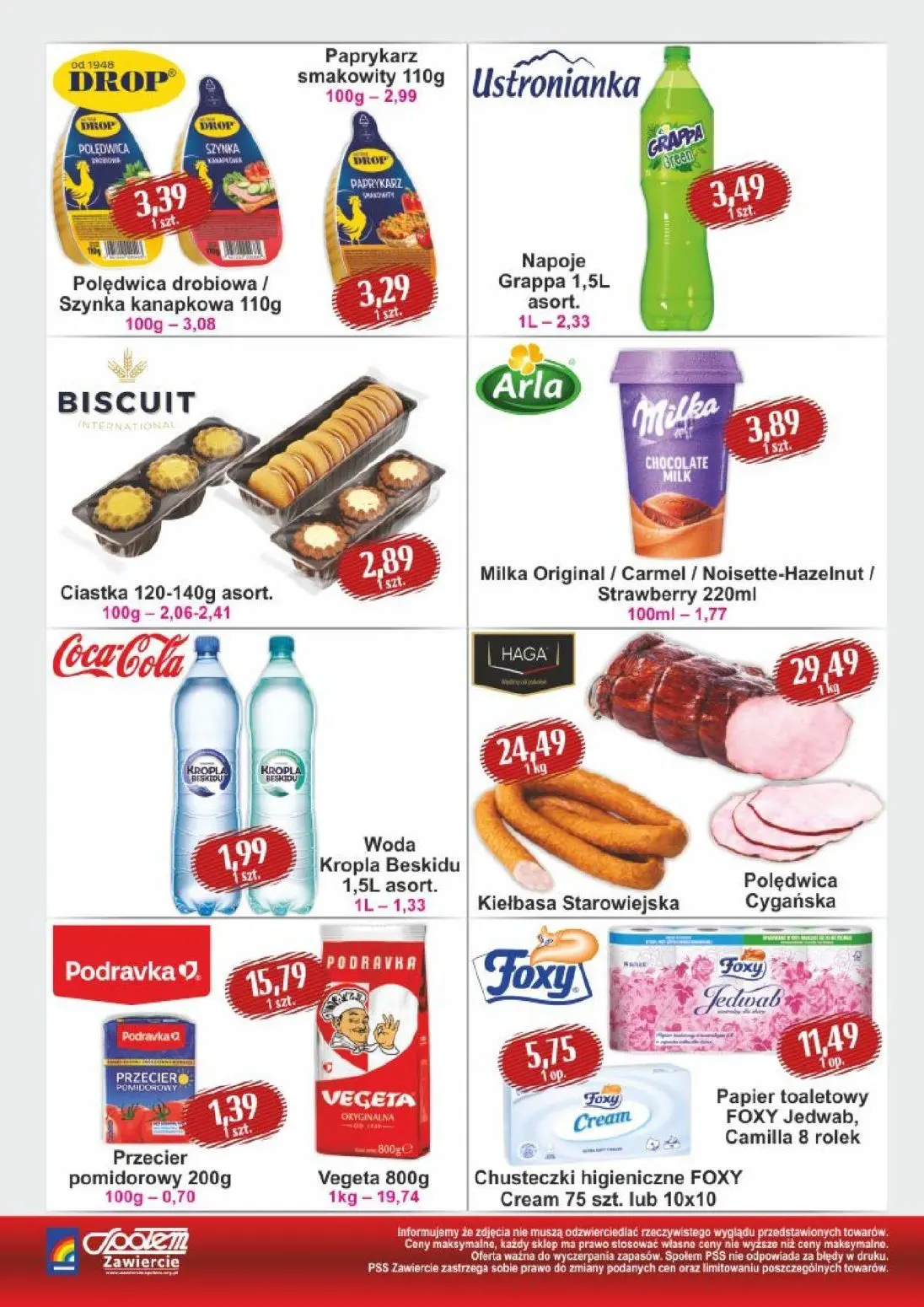 gazetka promocyjna Społem Zawiercie  - Strona 2