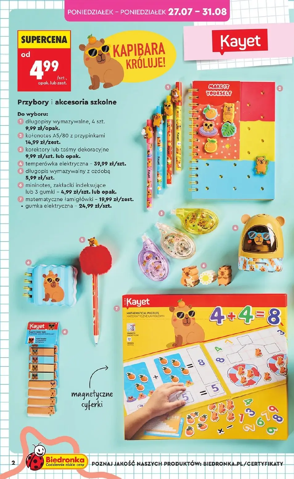 gazetka promocyjna Biedronka Hity i inspiracje - Strona 2